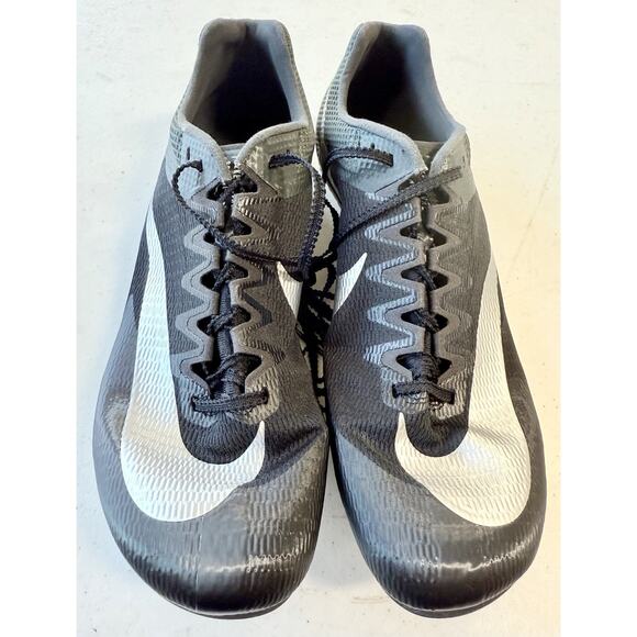 Nike Zoom Rival Sprint Cleats Black Spikes Track Shoes DC8753-001 Men's Size 11 - Picture 2 of 15